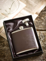 Next Loveabode Personalised PU Hip Flask- Buy online at McGrocer