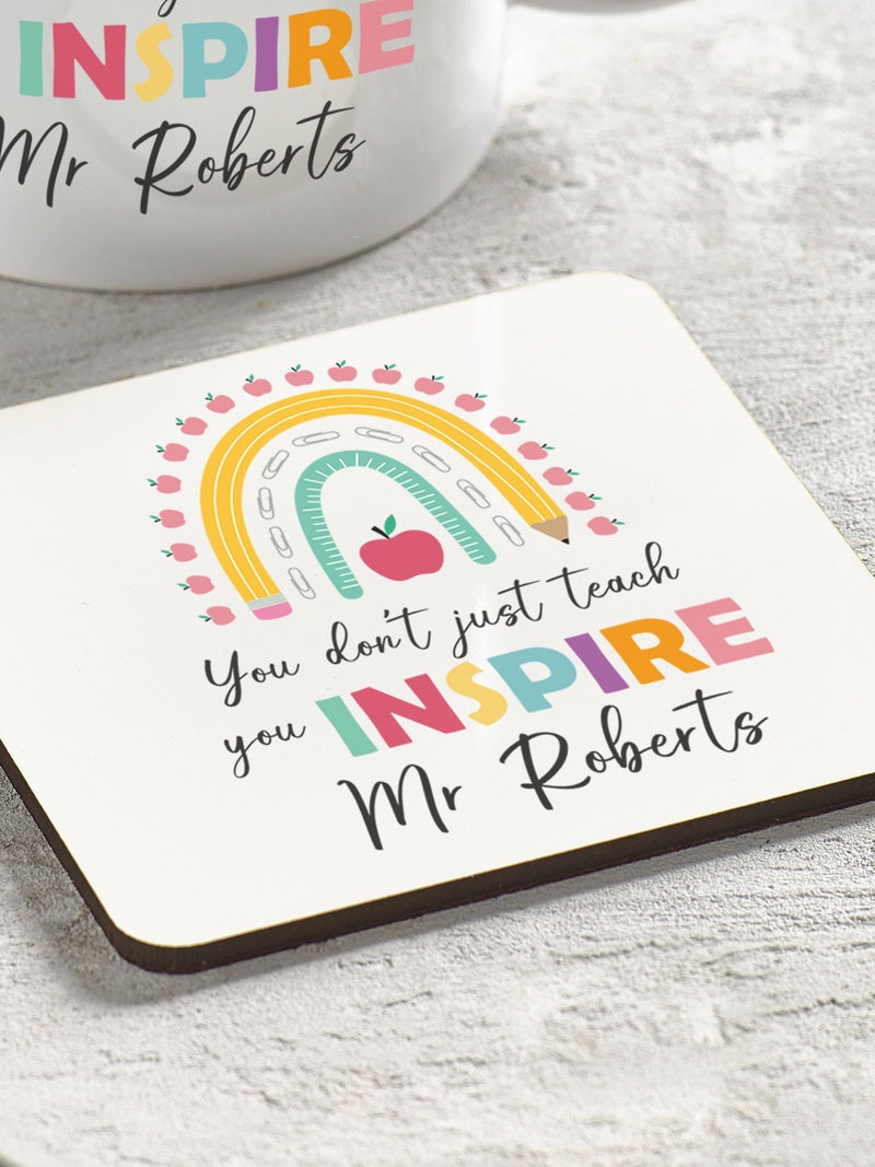 Loveabode personalised mug and coaster set, UK version