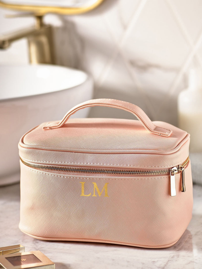Loveabode personalised vanity case - British product