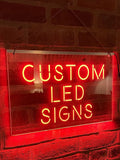 Loveabode custom LED sign multicolour music controlled 50cm x 30cm, UK version