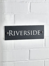 Next Loveabode Personalised Rustic Slate House Sign (10x30 cm)- Buy online at McGrocer