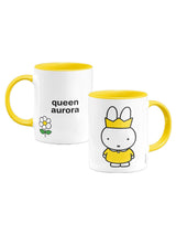 Next Star Editions Personalised Queen Miffy White Mug- Buy online at McGrocer