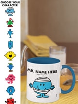 Next Mr. Men Personalised Colour Handle Black Mug- Buy online at McGrocer