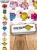 Star Editions Little Miss black pencil tin (British brand)