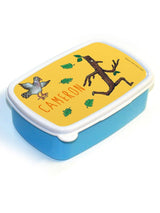 Next Star Editions Personalised Stick Man Running Blue/Yellow Lunch Box- Buy online at McGrocer