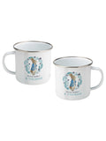 Star Editions Peter Rabbit and Me enamel mug 10oz, imported from the UK