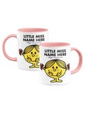 Star Editions personalised Little Miss colour handle mug, imported from the UK