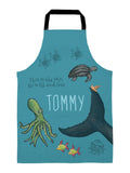 Star Editions personalised The Snail and the Whale children's apron (British brand)