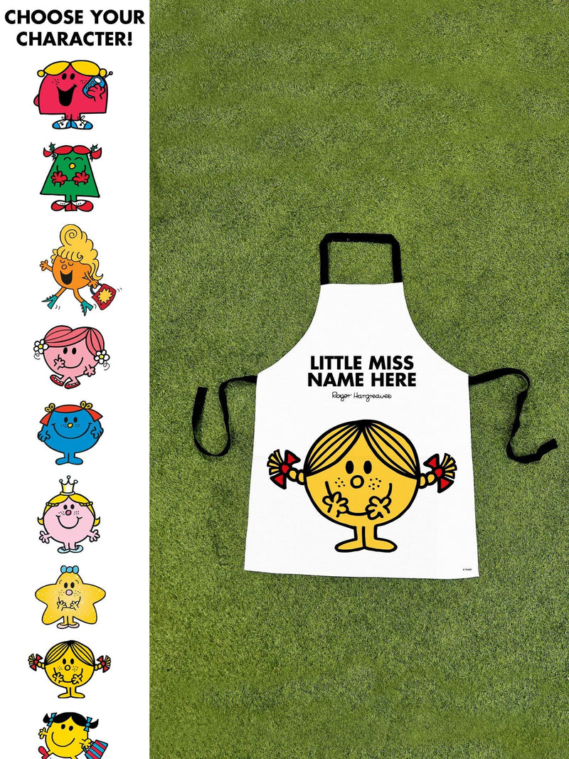 Star Editions Personalised Little Miss adult apron - British product