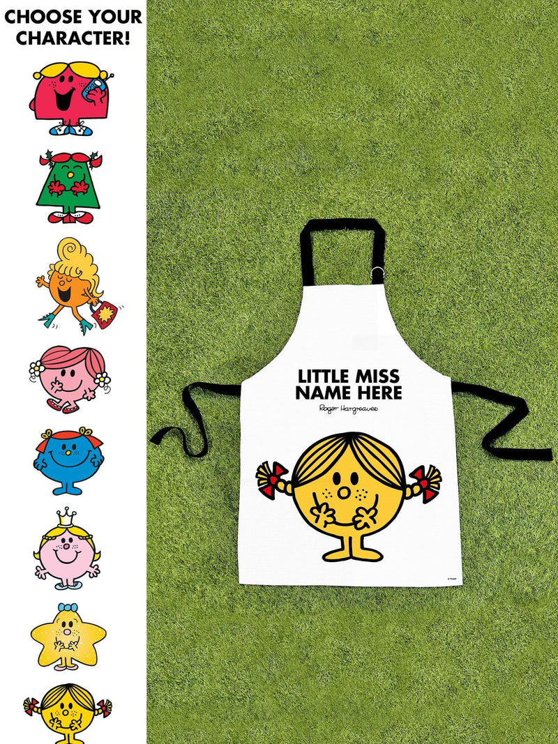 Star Editions Personalised Little Miss childrens apron (British brand)