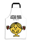 Star Editions Personalised Little Miss childrens apron (British brand)