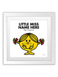 Star Editions framed Little Miss art print 20x20cm, imported from the UK