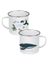 Next Star Editions This Is the Sea So Wild and Free Personalised Enamel Mug 10oz- Buy online at McGrocer