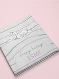 Peter Rabbit personalised Sleepy Bunny blanket 69x100cm - British product