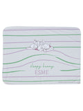 Peter Rabbit personalised Sleepy Bunny blanket 69x100cm - British product
