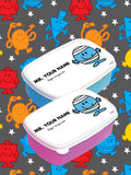 Star Editions Mr Men personalised lunch box (British brand)