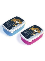 Next Star Editions Personalised Gruffalo's Child Lunch Box Blue/Pink- Buy online at McGrocer