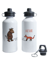 Next Star Editions Personalised Gruffalo and Fox White Water Bottle 500ml- Buy online at McGrocer