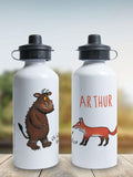 Star Editions personalised Gruffalo and Fox water bottle 500ml, UK version