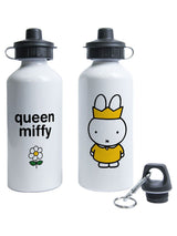 Next Star Editions Queen Miffy Personalised White Water Bottle 500ml- Buy online at McGrocer