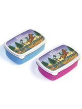 Next Star Editions Personalised Highway Rat Stand and Deliver Lunch Box Pink/Blue- Buy online at McGrocer