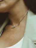 Otiumberg sterling silver small love link necklace - British product