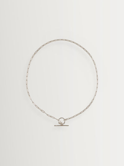 Next Otiumberg Sterling Silver Small Love Link Necklace- Buy online at McGrocer
