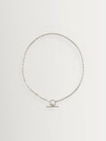 Otiumberg sterling silver small love link necklace - British product