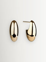 Next Otiumberg Gold Vermeil Small Pebble Earrings- Buy online at McGrocer