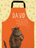 Star Editions Orange Personalised Gruffalo apron adult size (British brand)