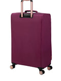 IT Luggage purple bewitching suitcase set, UK version
