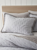 Catherine Lansfield Silver Grey Sherpa Duvet Cover - British product