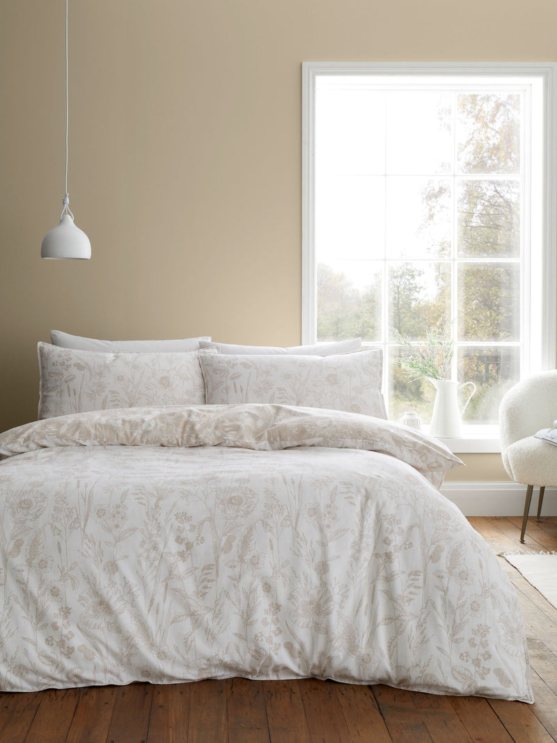 Bianca floral duvet cover set - British product