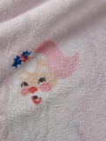 Catherine Lansfield vintage Santa fleece throw 130x170cm, UK version