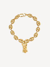 Next Hermina Athens Gold Sterling Pedestal Moonlight Bracelet- Buy online at McGrocer