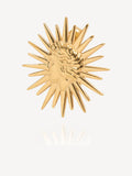 Hermina Athens Gold Plated Sun Earrings, UK version