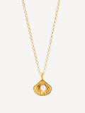 Hermina Athens gold plated Kochyli thin chain necklace, imported from the UK
