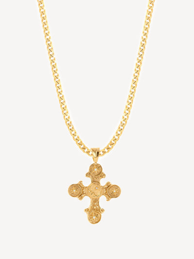 Next Hermina Athens King Neptune Anchor Chain Necklace Jewellery- Buy online at McGrocer