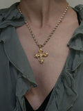 Hermina Athens King Neptune Anchor Chain Necklace, UK version