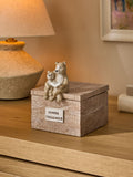 Natural Bertie Bear Jewellery Box