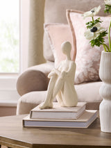 Next Natural Scandi Sitting Figure Ornament Large- Buy online at McGrocer