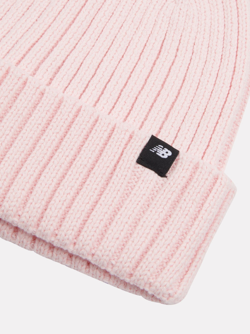 New Balance Pink Tab beanie hat 100% polyester - British product