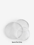 Clear spare glass set for Alderley chandeliers, imported from the UK
