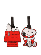 Next Peers Hardy Red Peanuts Snoopy Luggage Tag 2 Piece- Buy online at McGrocer
