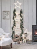 Lights4fun pre lit frost berry and pinecone garland 2m, UK version