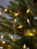 Lights4fun pastel C9 Christmas tree lights 150 bulbs, UK version