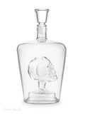 Jeray Skull Decanter Set with 1L decanter and four shot glasses, UK version