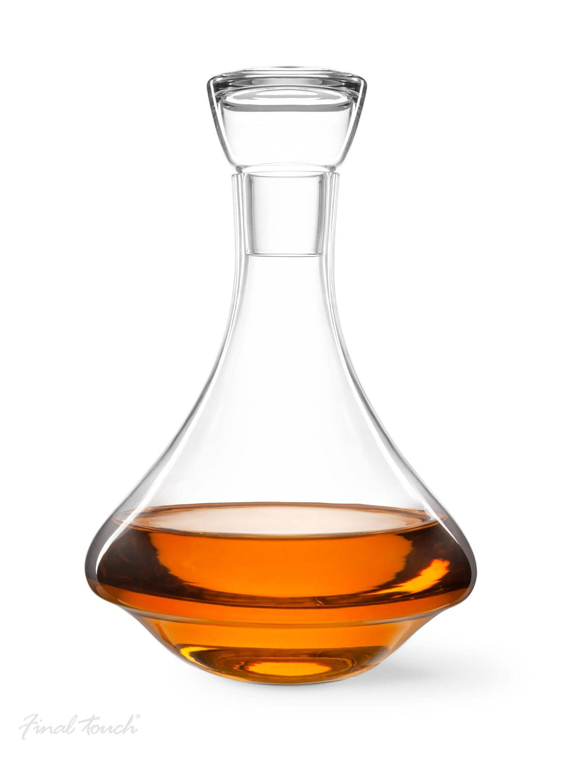 Jeray revolving spirits decanter with stopper 750ml, UK version