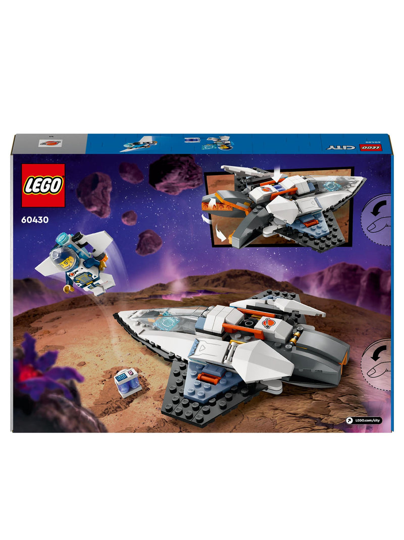 LEGO Interstellar Spaceship 60430 building toy for kids, imported from the UK