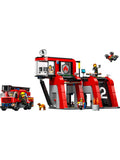LEGO City Fire Station playset 60414, imported from the UK